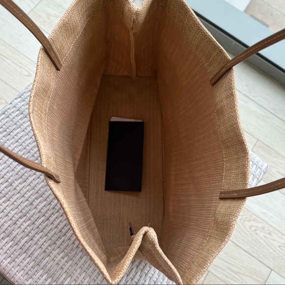 Authentic Prada limited edition canvas tote raffia - Picture 5 of 6